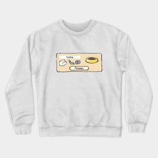 tubbs the cat with its hefty gift of 69 fish / kitty collector Crewneck Sweatshirt